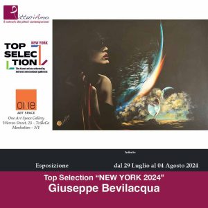 VideoEsposizione dell'opera "Infinito" dell'artista contemporaneo Giuseppe Bevilacqua presso la Galleria BBA in occasione del Premio Top Selection NewYork 2025
