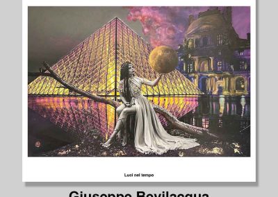 VideoEsposizione dell'opera "Luci nel tempo" al Premio Top Selection Paris 2024 dell'artista contemporaneo Giuseppe Bevilacqua